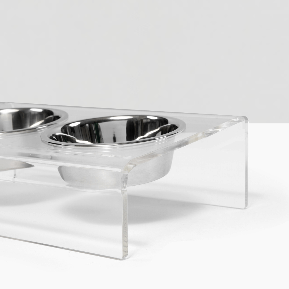 Slant Silver Feeder