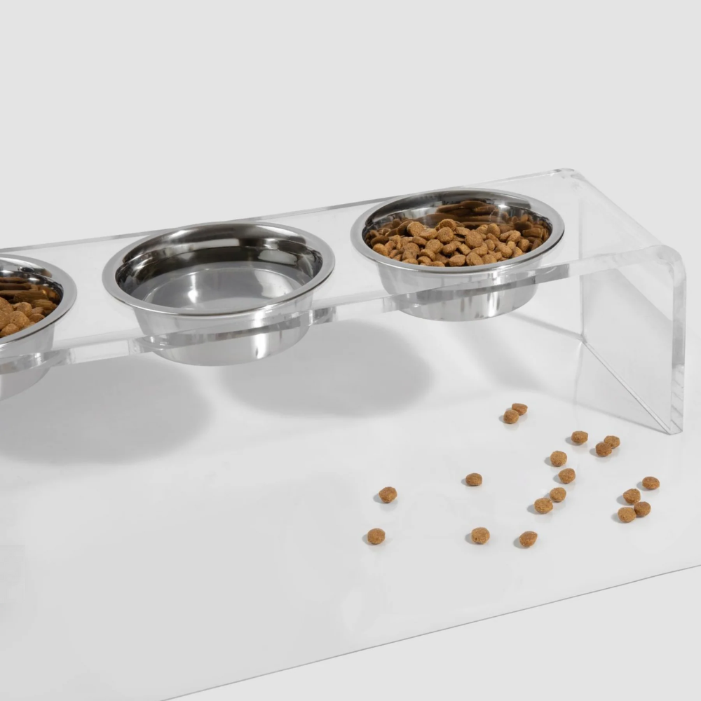 Medium Triple Silver Feeder
