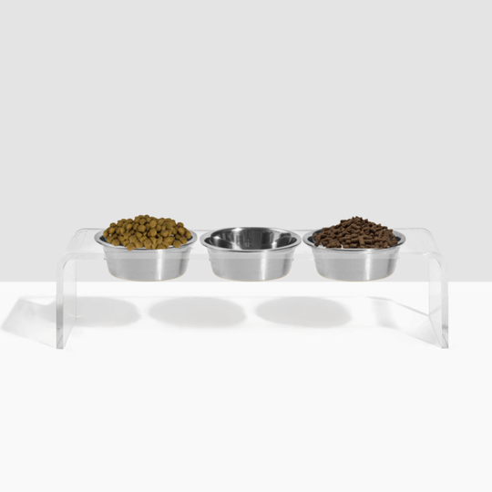 Medium Triple Silver Feeder