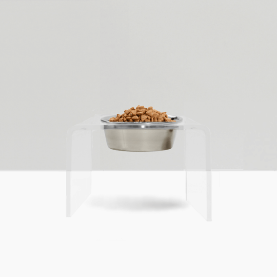 Single Medium Silver Feeder