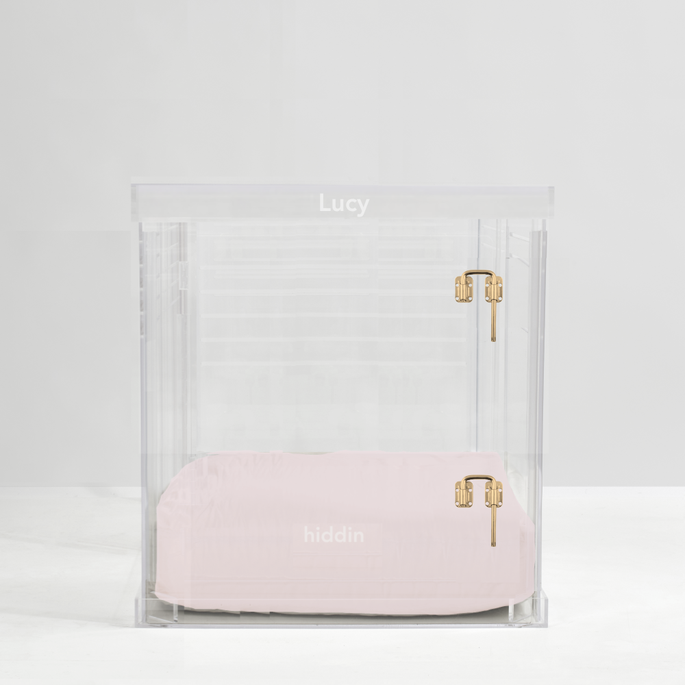 Monogram Medium Crate (Gold Latch)
