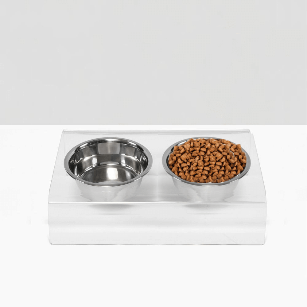Slant Silver Feeder