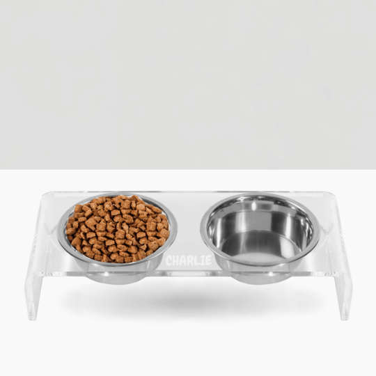 Monogram Silver Feeder