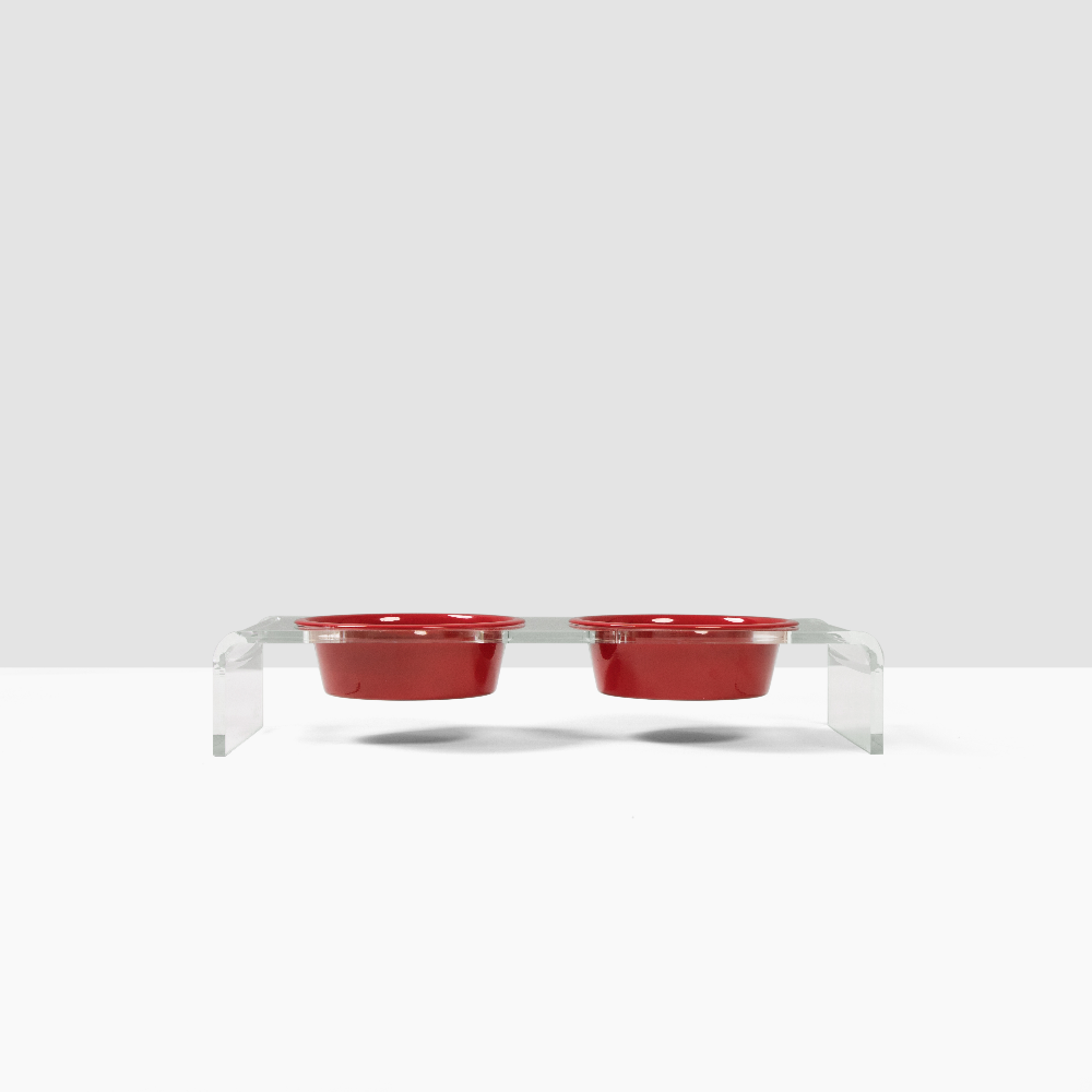 Hiddin Metal Pet Bowls Set