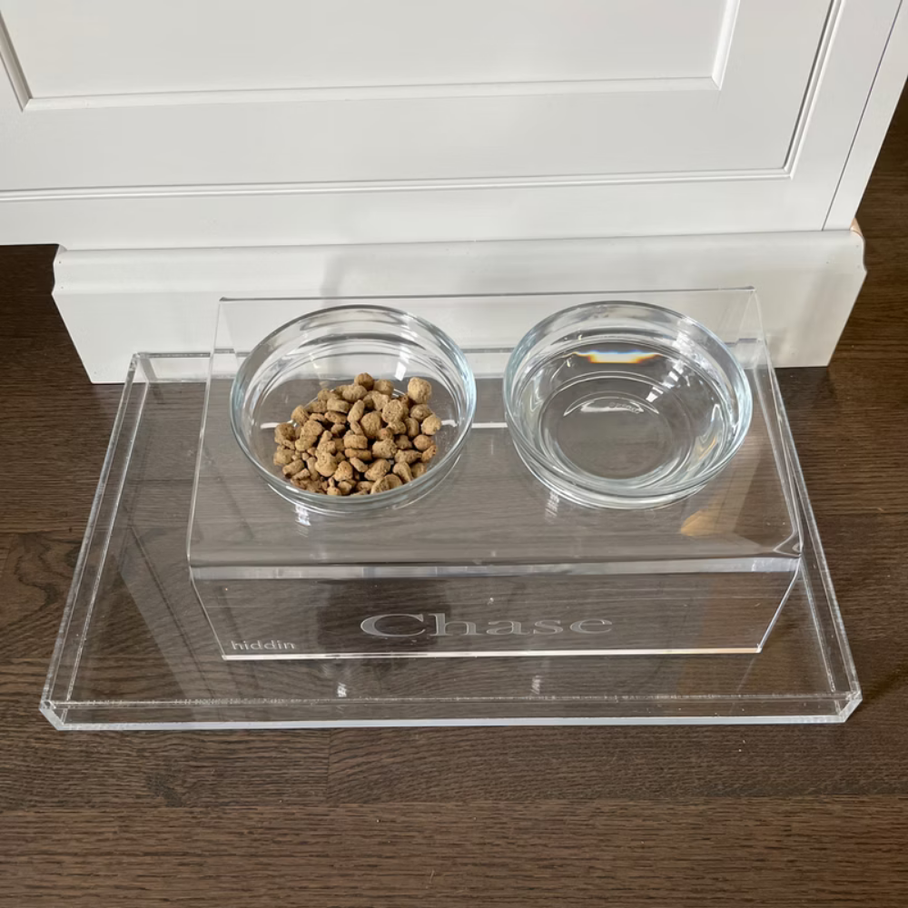 Clear Overflow Feeder Tray