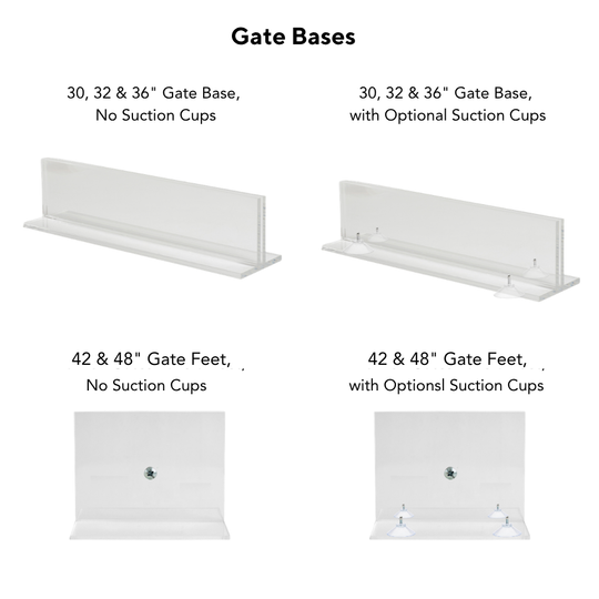 Add-On/Replacement Base for 30, 32 & 36" Panel Gate