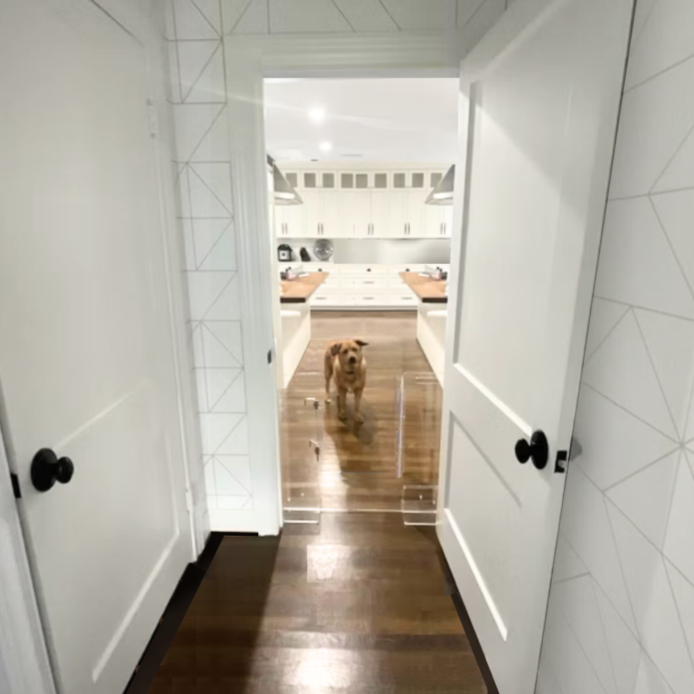 Panel Gate with Door (Freestanding)