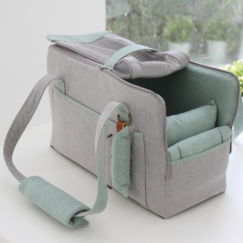 2 Tone Pet Carrier