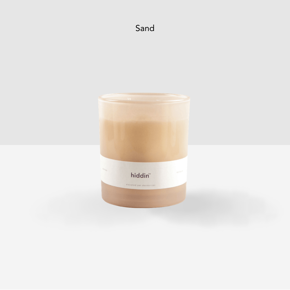 Hiddin Pet Deodorizing Glass Candle