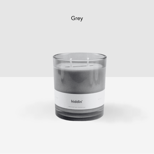 Hiddin Pet Deodorizing Glass Candle