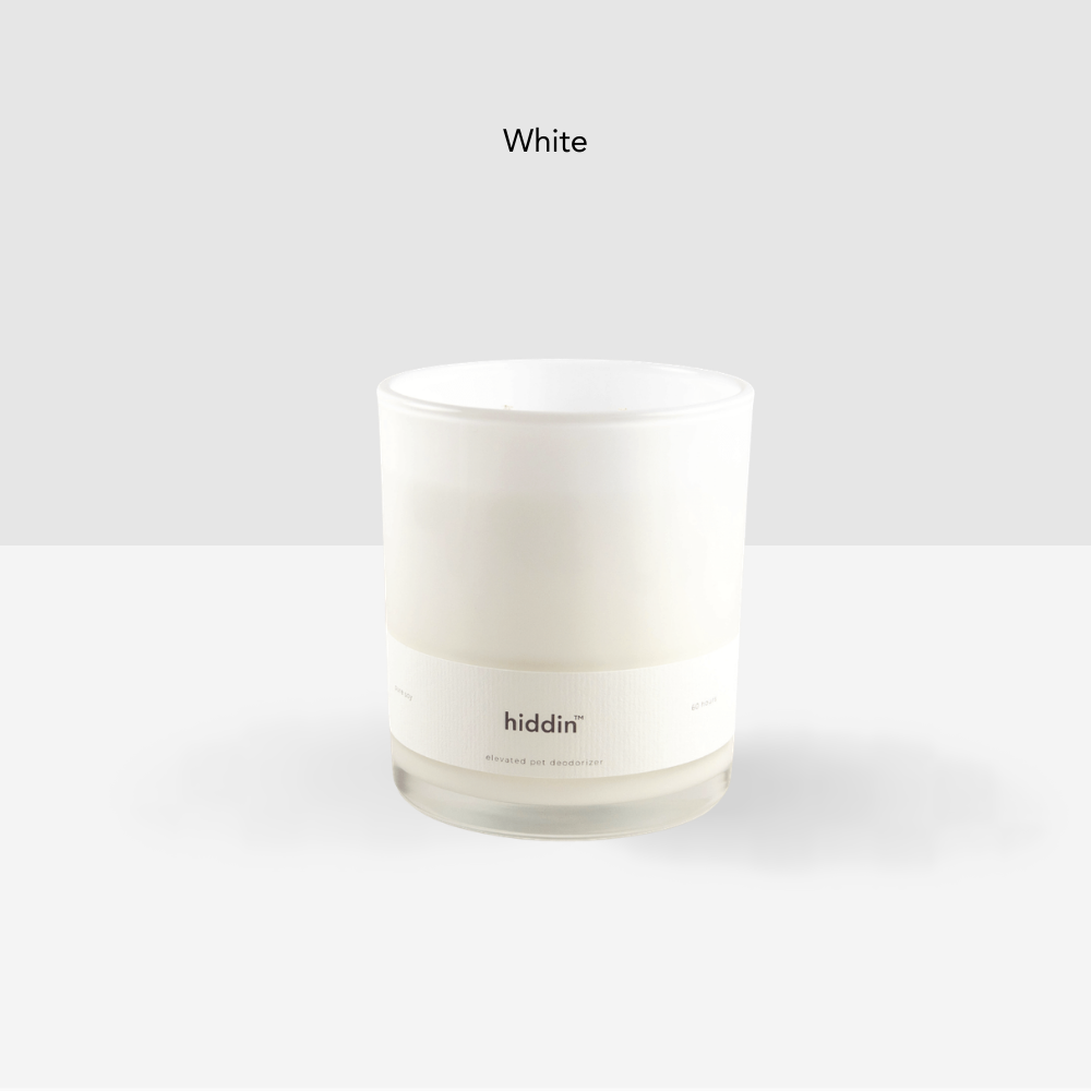 Hiddin Pet Deodorizing Glass Candle