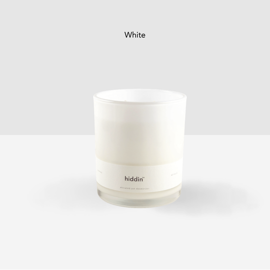 Hiddin Pet Deodorizing Glass Candle