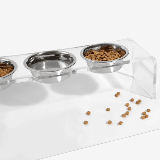 Medium Triple Silver Feeder