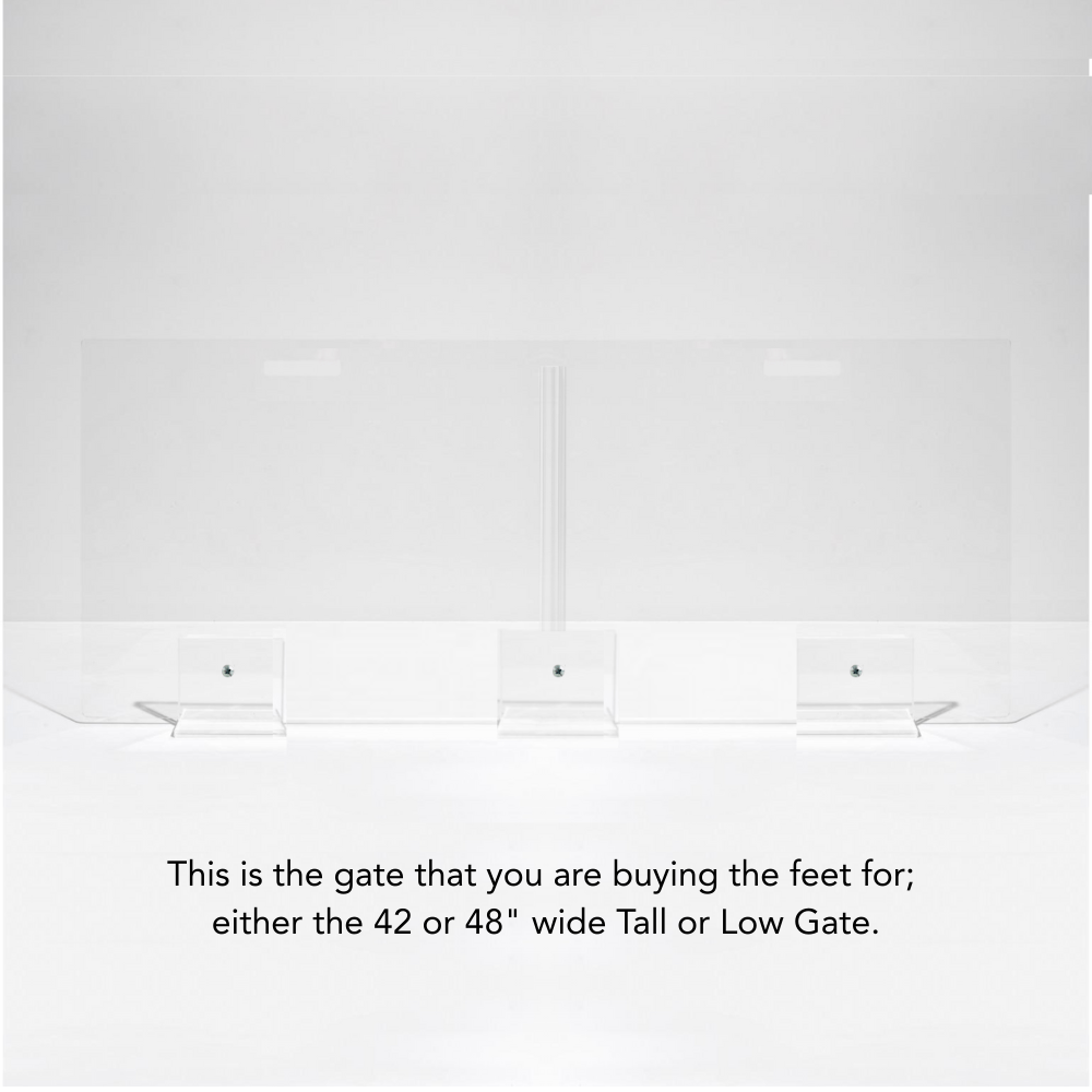 Add-On/Replacement Feet for 42 and 48" Panel Gate
