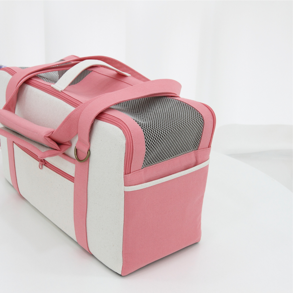 Canvas Zipper Travel Pet Carrier