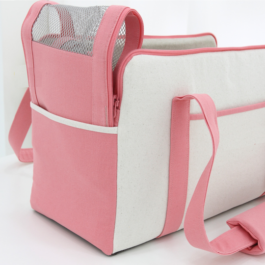 Canvas Zipper Travel Pet Carrier