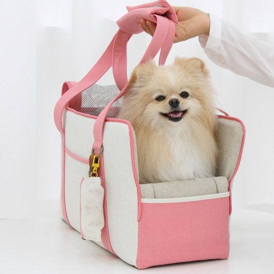 Canvas Zipper Travel Pet Carrier