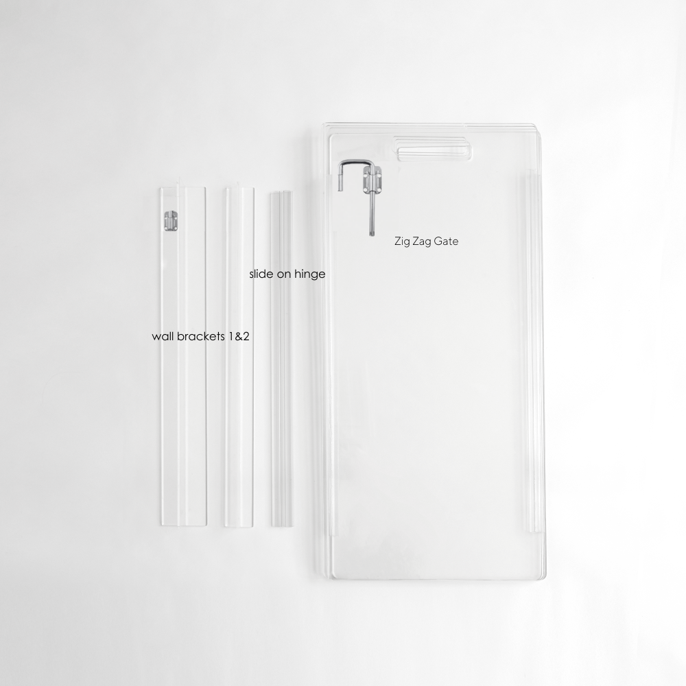 Wall Mount Zig Zag Gate (Tall)