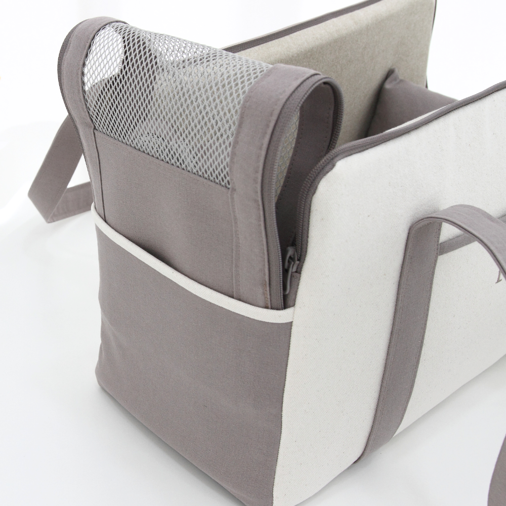 Canvas Zipper Travel Pet Carrier
