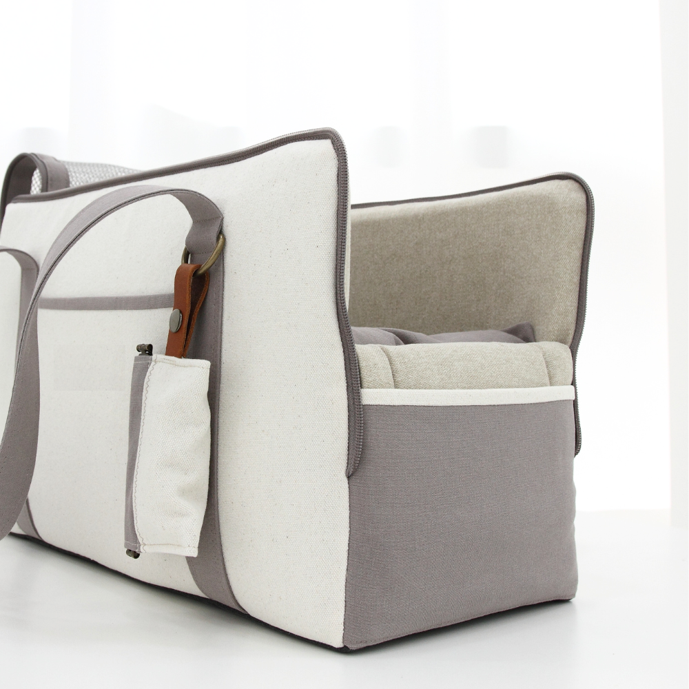 Canvas Zipper Travel Pet Carrier