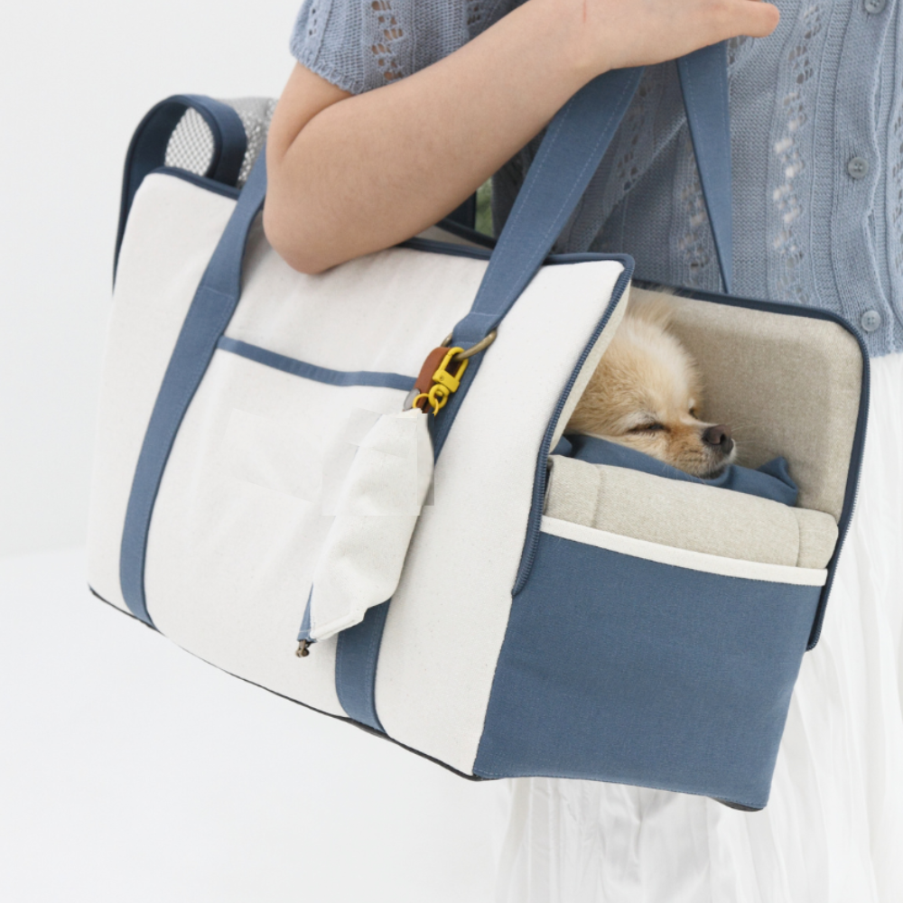 Canvas Zipper Travel Pet Carrier