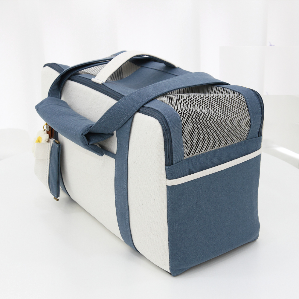 Canvas Zipper Travel Pet Carrier