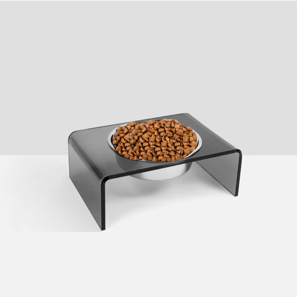 Single Smoke Grey Feeder