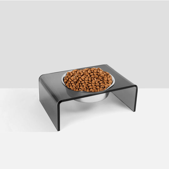 Single Smoke Grey Feeder