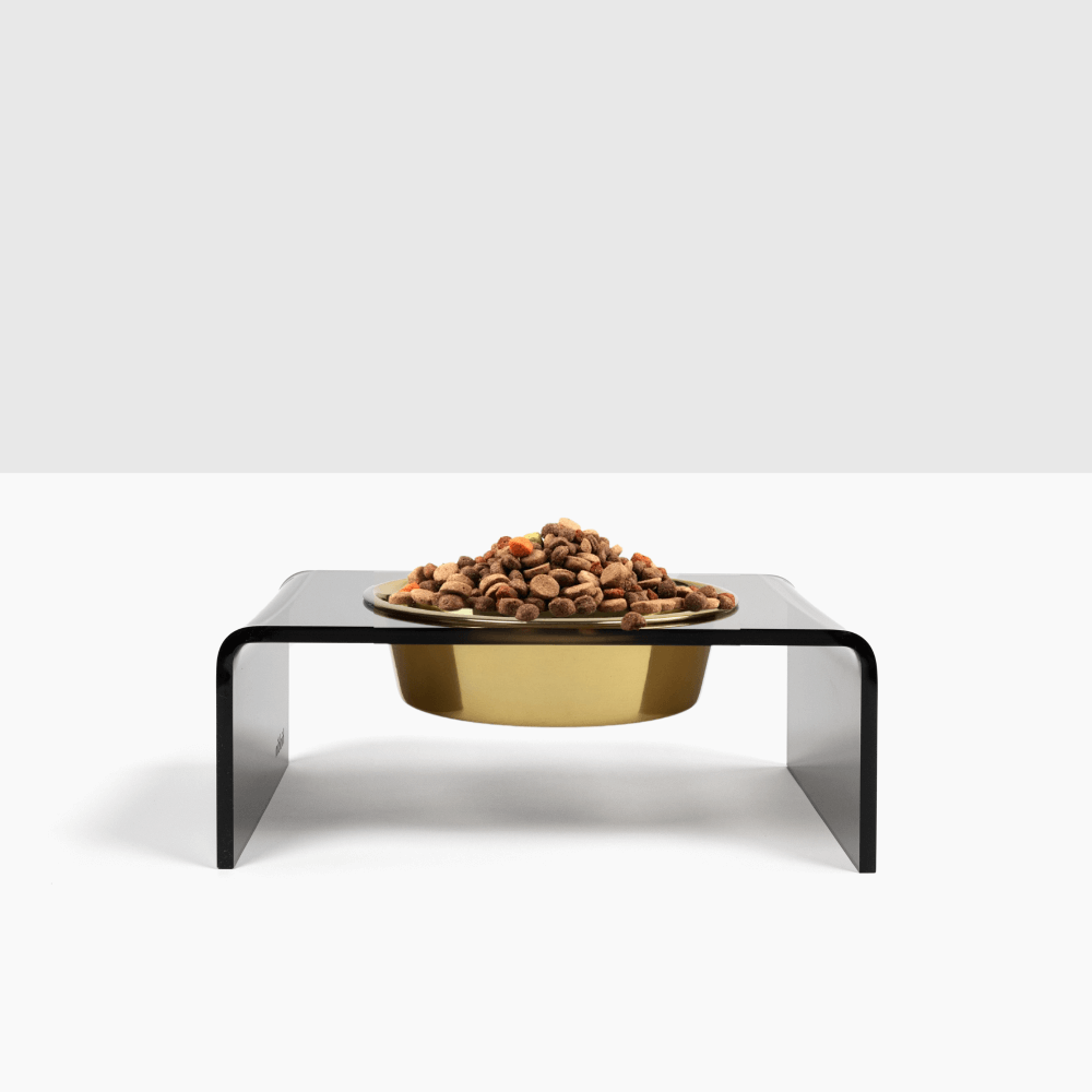 Single Smoke Grey Feeder