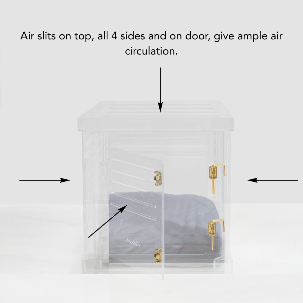Small Crate (Gold Latch)