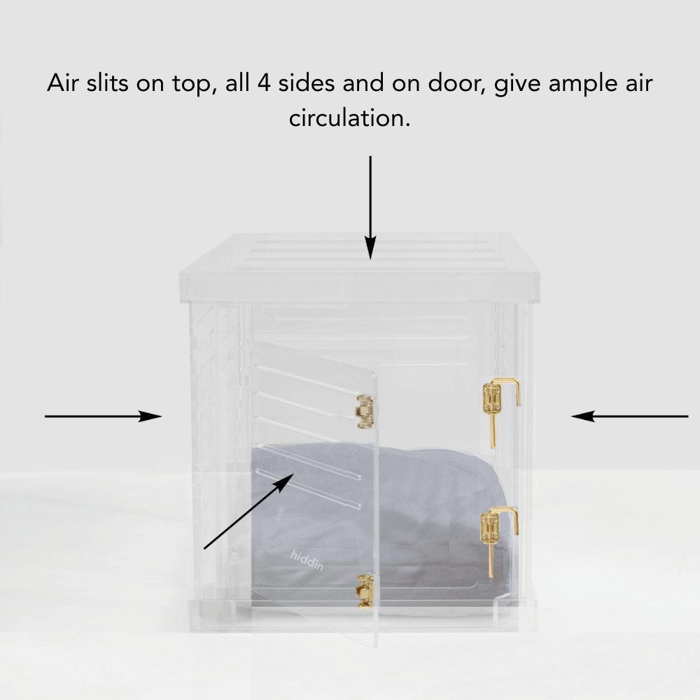 Small Crate (Gold Latch)