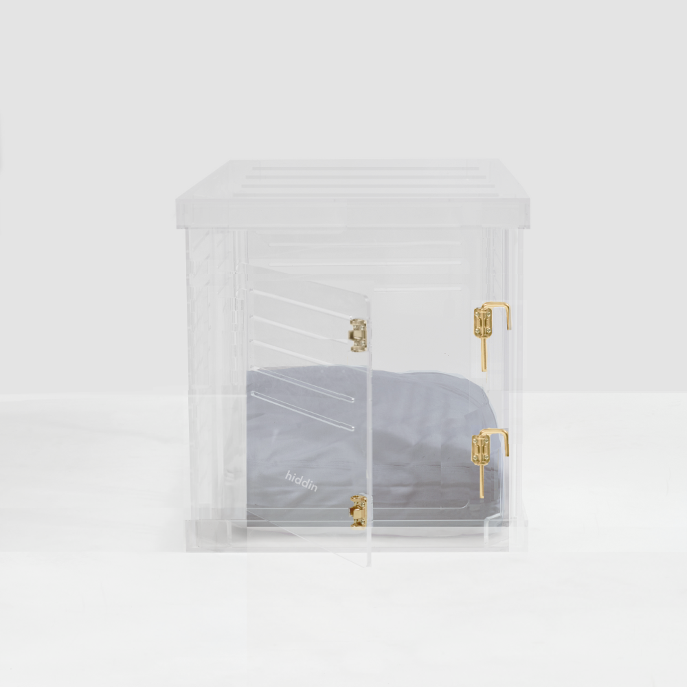 Small Crate (Gold Latch)