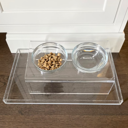 Clear Overflow Feeder Tray