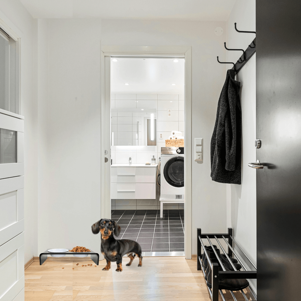 Small Smoke Grey Feeder