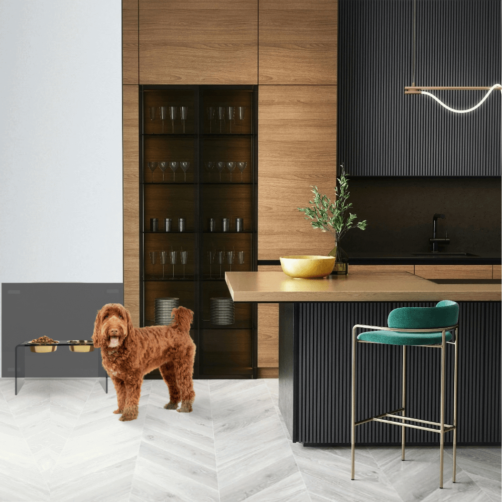 Tall Smoke Grey Feeder