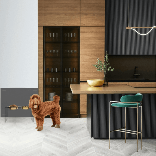 Tall Smoke Grey Feeder