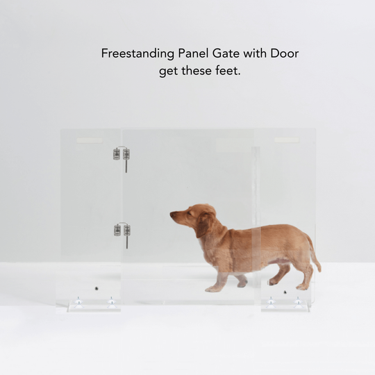 Add-On/Replacement Feet for Panel Gates