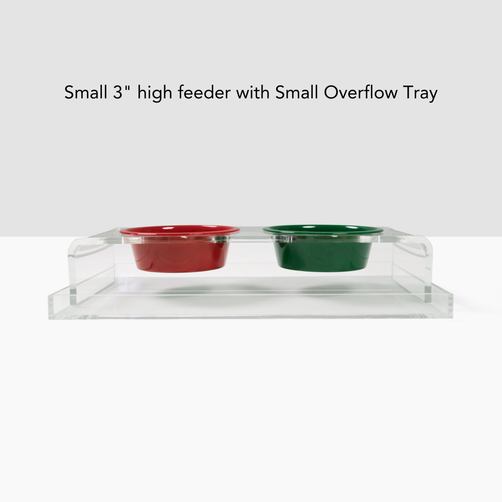 Holiday Double Pet Feeder | Limited Edition