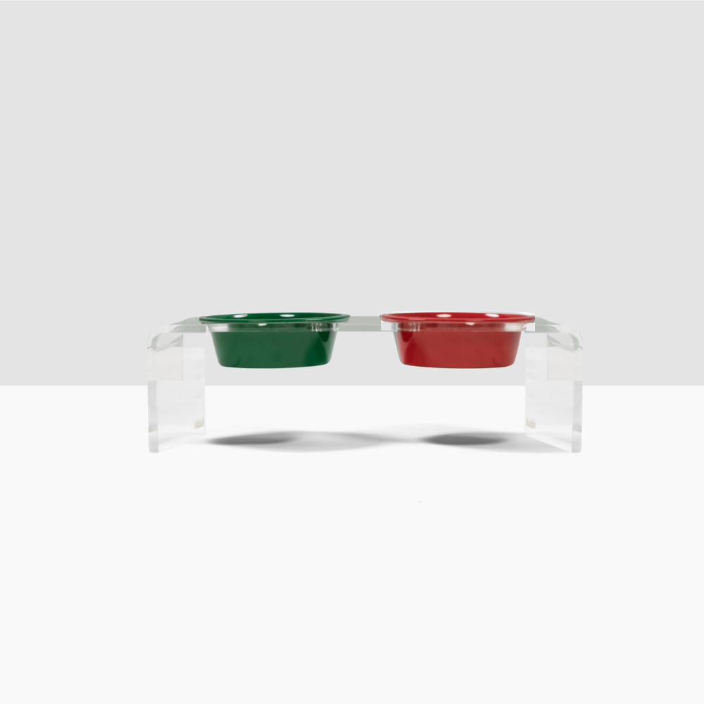 Holiday Double Pet Feeder | Limited Edition