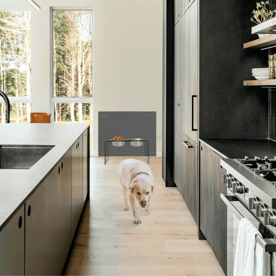 Tall Smoke Grey Feeder