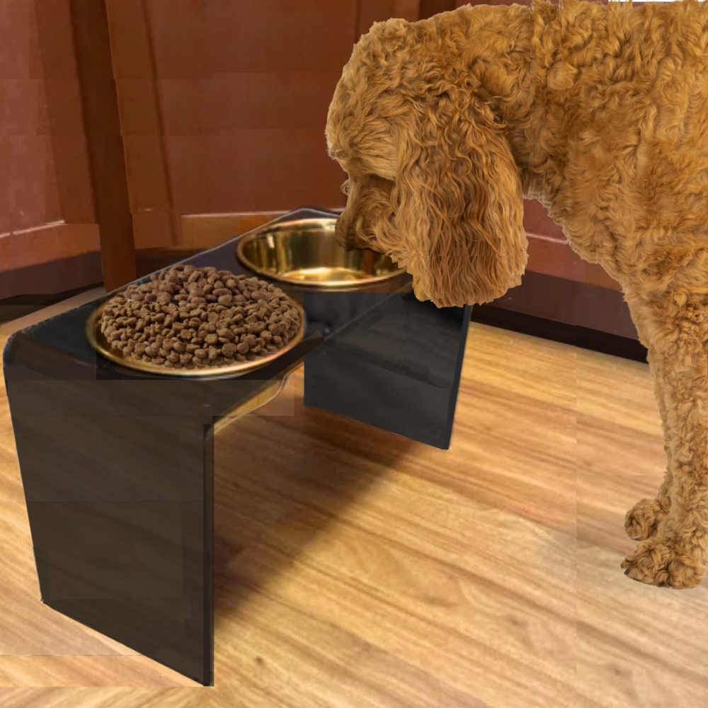 Tall Smoke Grey Feeder