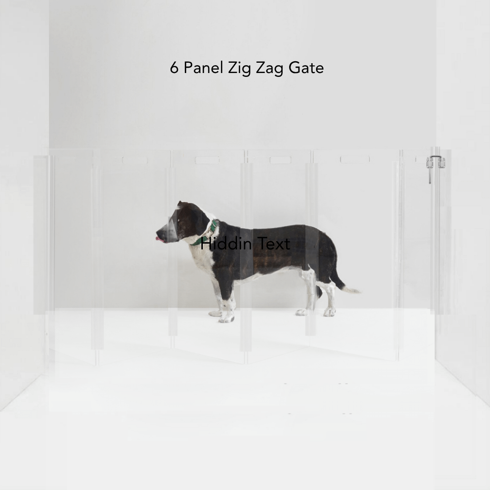 Wall Mount Zig Zag Gate (Tall)