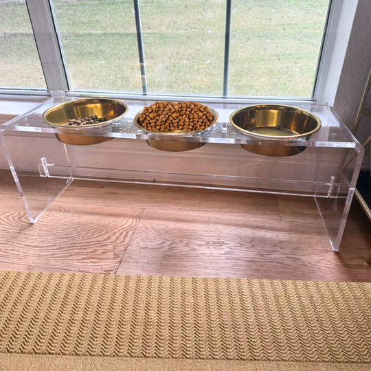 Tall Triple Gold Feeder