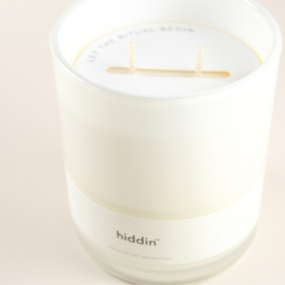 Hiddin Pet Deodorizing Glass Candle