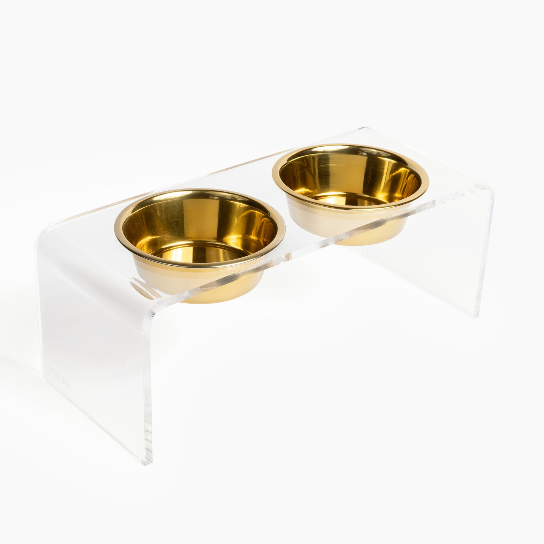 Pets Empire Pet Dog or Cat Stainless Steel Double Diner Elevated Bowl Set  with Heavy Duty Bone Shaped Rim (Large (900 ML X 2 Bowl)) Rs.310 @