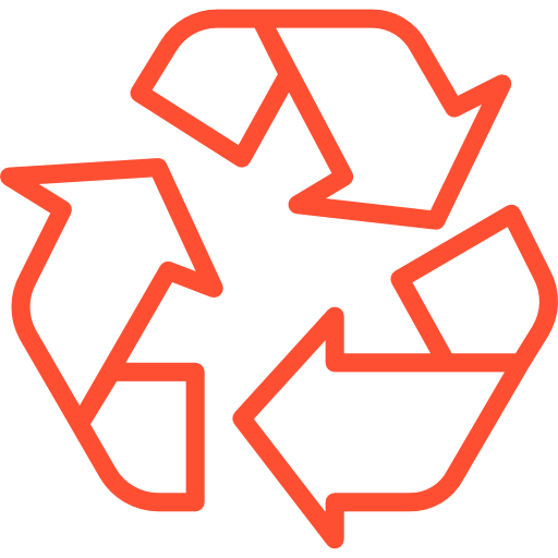 Made with Recycled Plastic